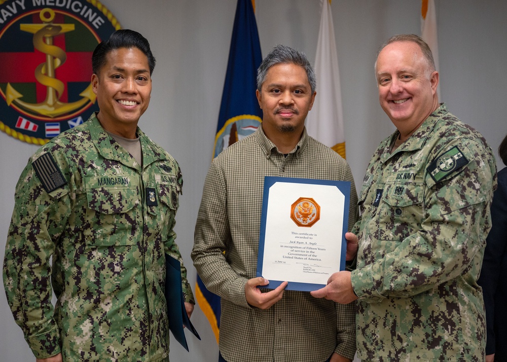 Bureau of Medicine and Surgery Headquarters Command Awards Ceremony