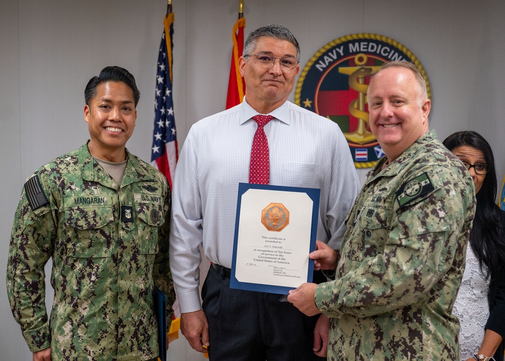 Bureau of Medicine and Surgery Headquarters Command Awards Ceremony