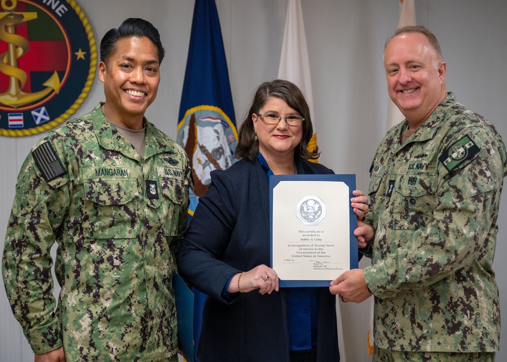 Bureau of Medicine and Surgery Headquarters Command Awards Ceremony