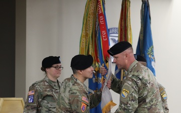 The 525th Expeditionary Military Intelligence Brigade change of responsibility