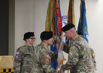 The 525th Expeditionary Military Intelligence Brigade change of responsibility