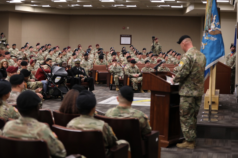 525th Expeditionary Military Intelligence Brigade Change of Responsibility Ceremony