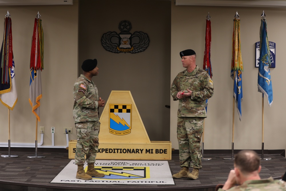 525th Military Intelligence Brigade Change of Responsibility Ceremony