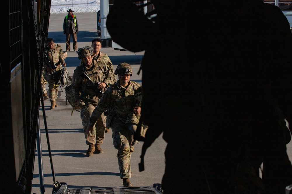 Deployment of 1,500 active-duty personnel