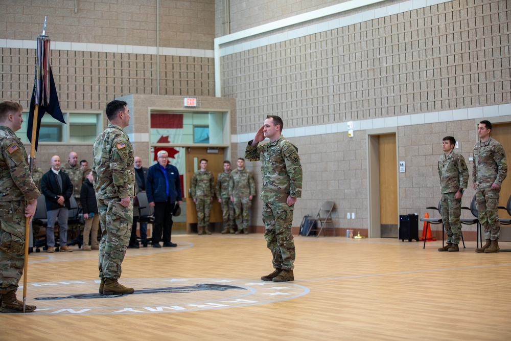 Charlie Company, 3rd Battalion, 172nd Infantry Regiment (Mountain) Change of Command Ceremony