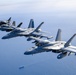 VX-30 and VX-31 Aircraft Fly Over Point Mugu Sea Range