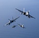 VX-30 and VX-31 Aircraft Fly Over Point Mugu Sea Range