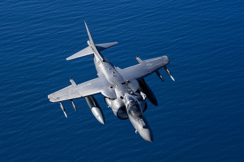 VX-30 and VX-31 Aircraft Fly Over Point Mugu Sea Range