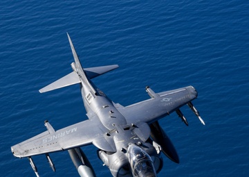 VX-30 and VX-31 Aircraft Fly Over Point Mugu Sea Range