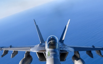 VX-30 and VX-31 Aircraft Fly Over Point Mugu Sea Range