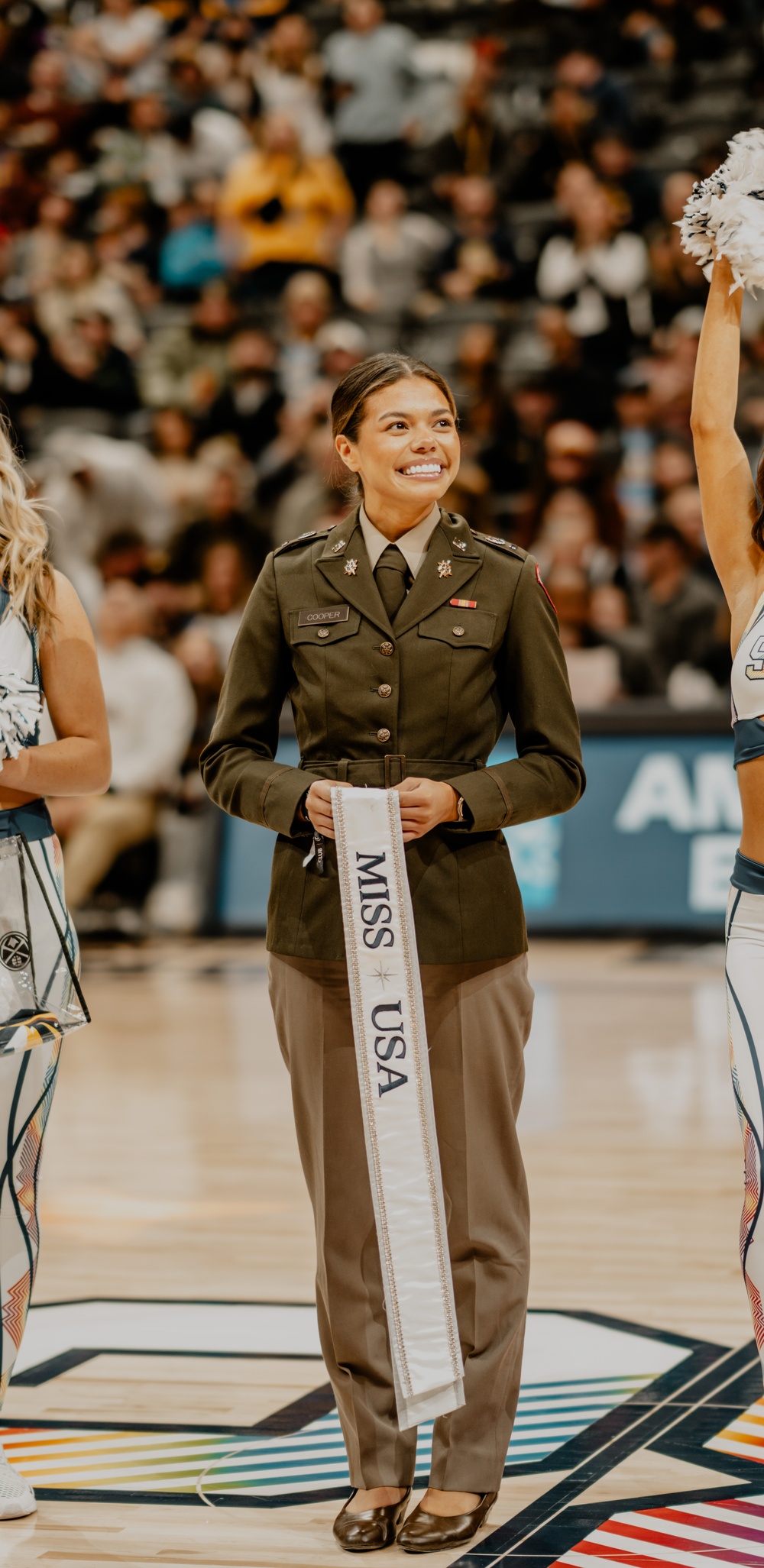 U.S. Army 1st Lt. Alma Cooper, 2024 Miss USA, Engages Communities During Four-Day Denver Recruiting Battalion Outreach Campaign