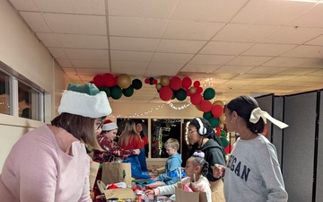 Parks Reserve Forces Training Area Hosts 2nd Annual Kids Market, Spreading Holiday Cheer to Families.