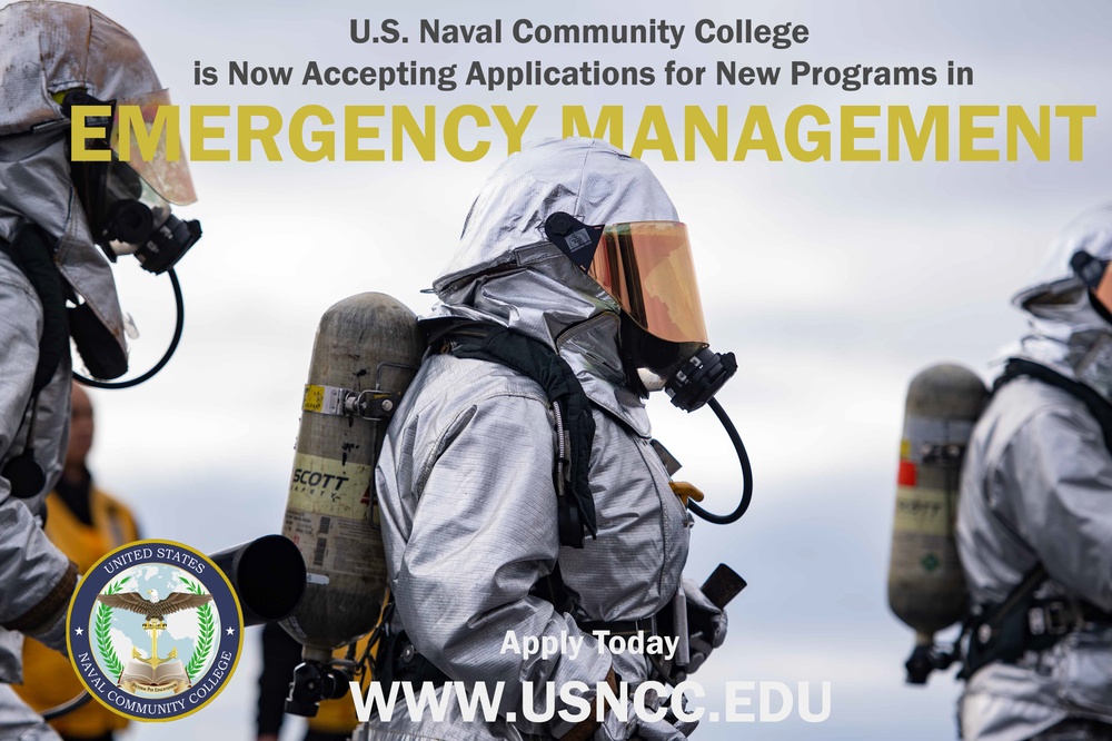 U.S. Naval Community College Accepting Applications for Emergency Management Program