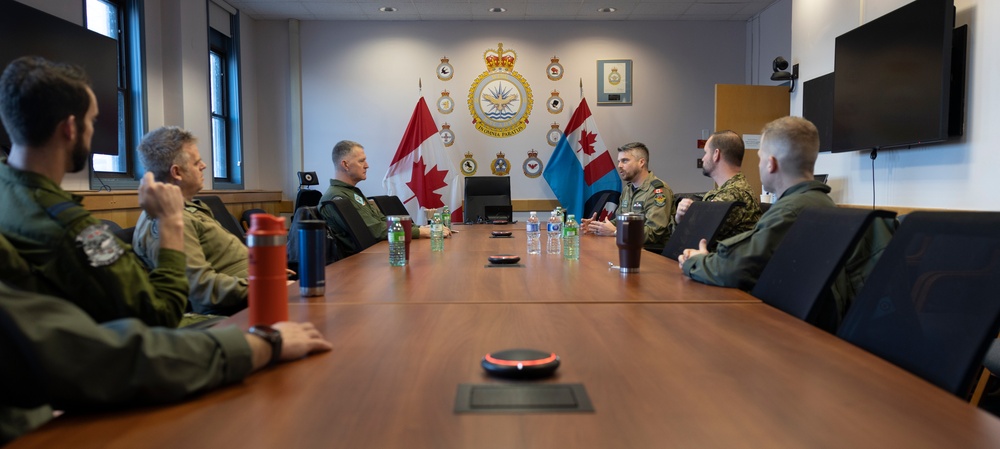 U.S. Marines with VMGR-252 participate in cold-weather training alongside the Royal Canadian Air Force