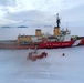 USCGC Polar Star (WAGB 10) holds ice liberty in McMurdo Sound during Operation Deep Freeze