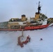 USCGC Polar Star (WAGB 10) holds ice liberty in McMurdo Sound during Operation Deep Freeze