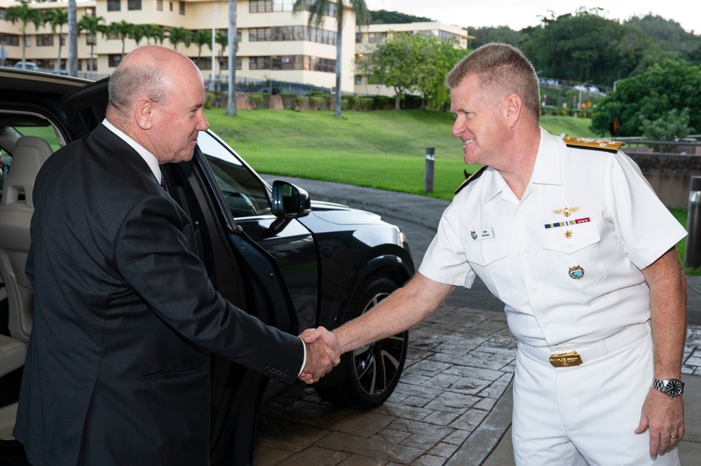 Australian Secretary of Defence visits U.S. Indo-Pacific Command