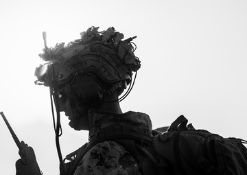 Marines with 1/7 conduct platoon attacks at Range 410A during ITX 1-25