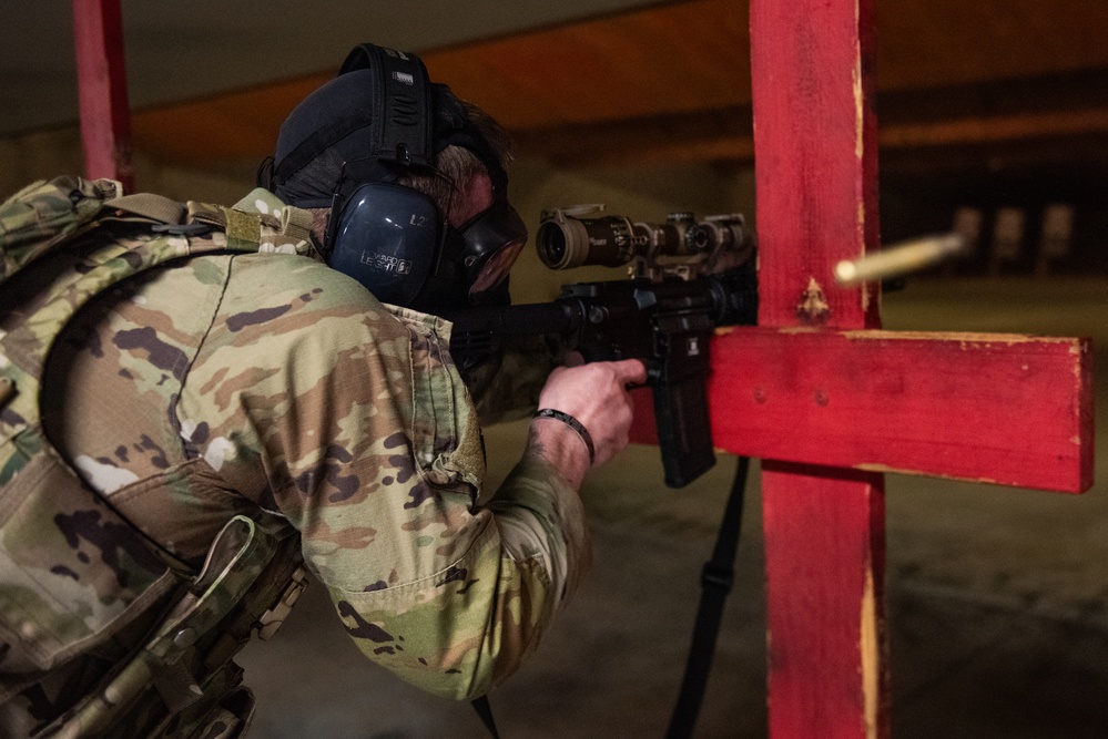 Practice Makes Perfect: 60th SFS sharpens skills during weapons proficiency training