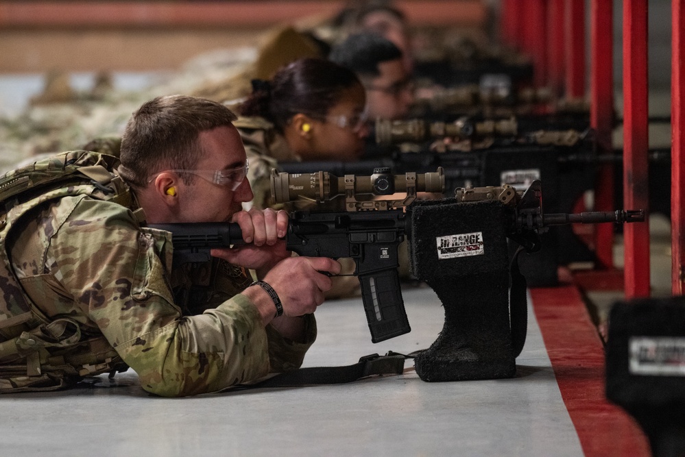 Practice Makes Perfect: 60th SFS sharpens skills during weapons proficiency training