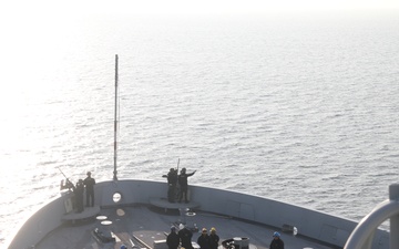 Sea and Anchor aboard USS San Diego (LPD 22)