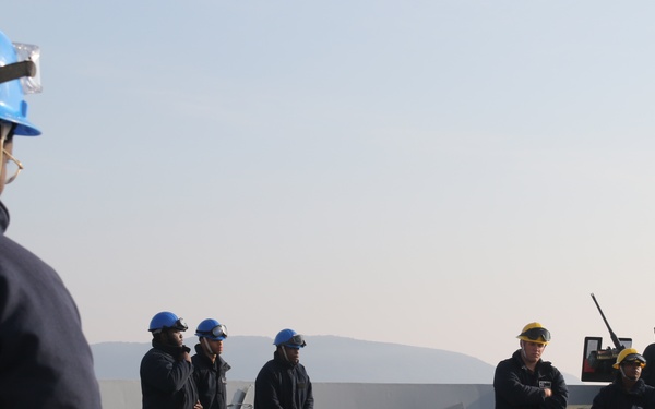 Sea and Anchor aboard USS San Diego (LPD 22)