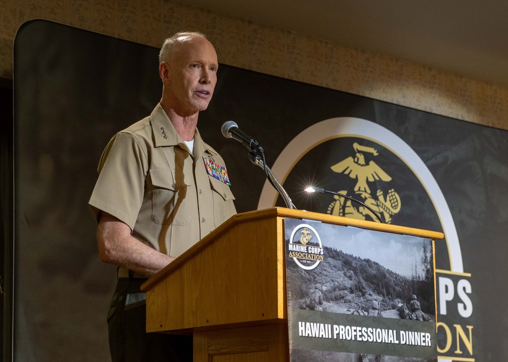 Marine Corps Association: Hawaii professional dinner