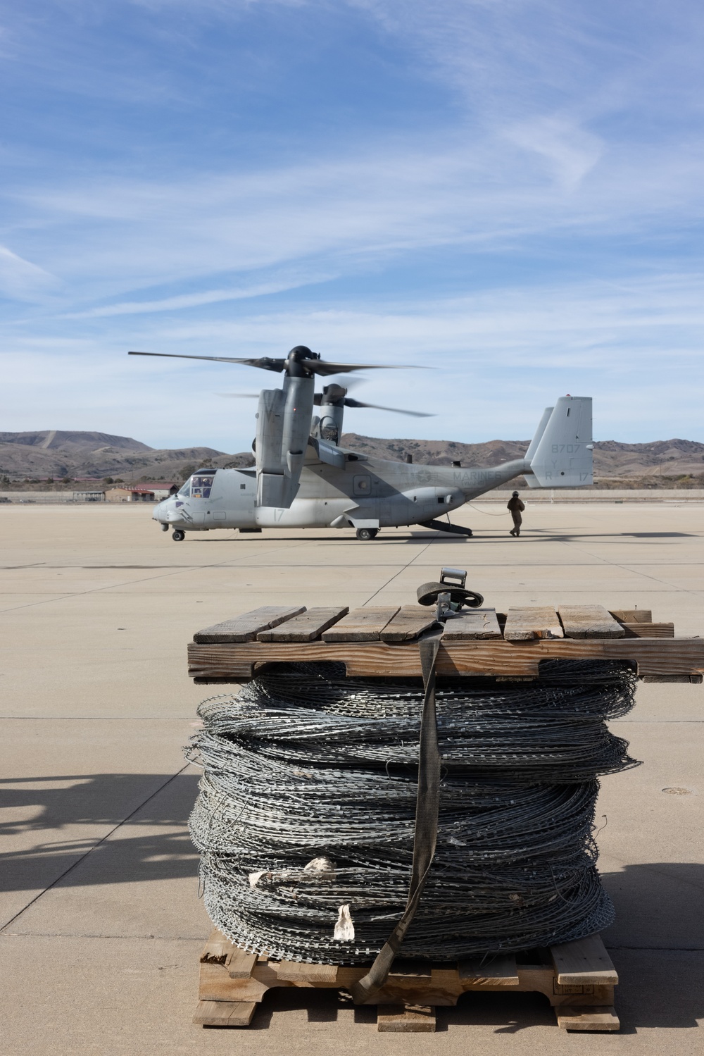 U.S. Marines assist DHS border mission