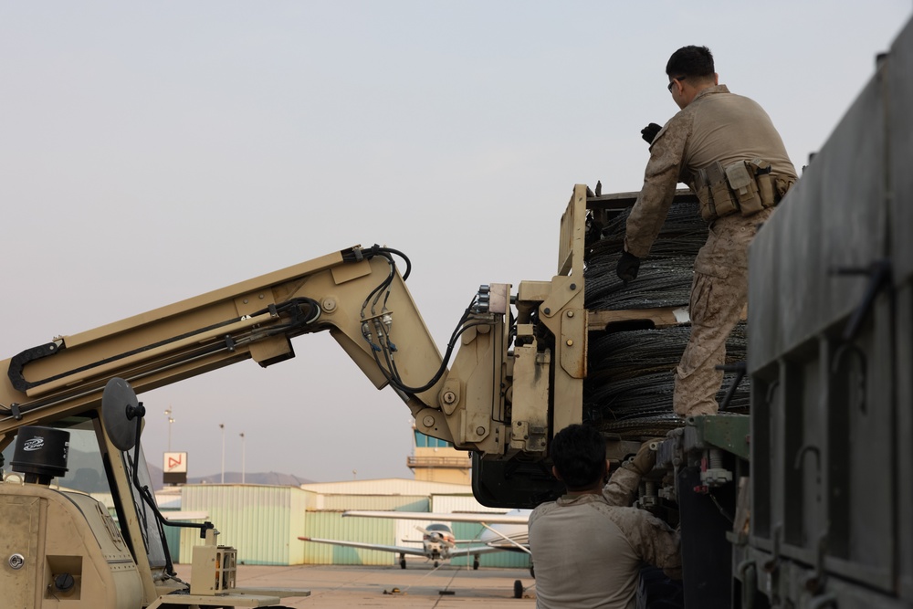 U.S. Marines assist Department of Homeland Security with border mission