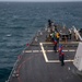 USS Sterett conducts routine operations as part of the Carl Vinson Carrier Strike Group