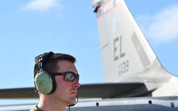 Senior Airman Johnny Trail recognized as a top performer during Bomber Task Force 25-1