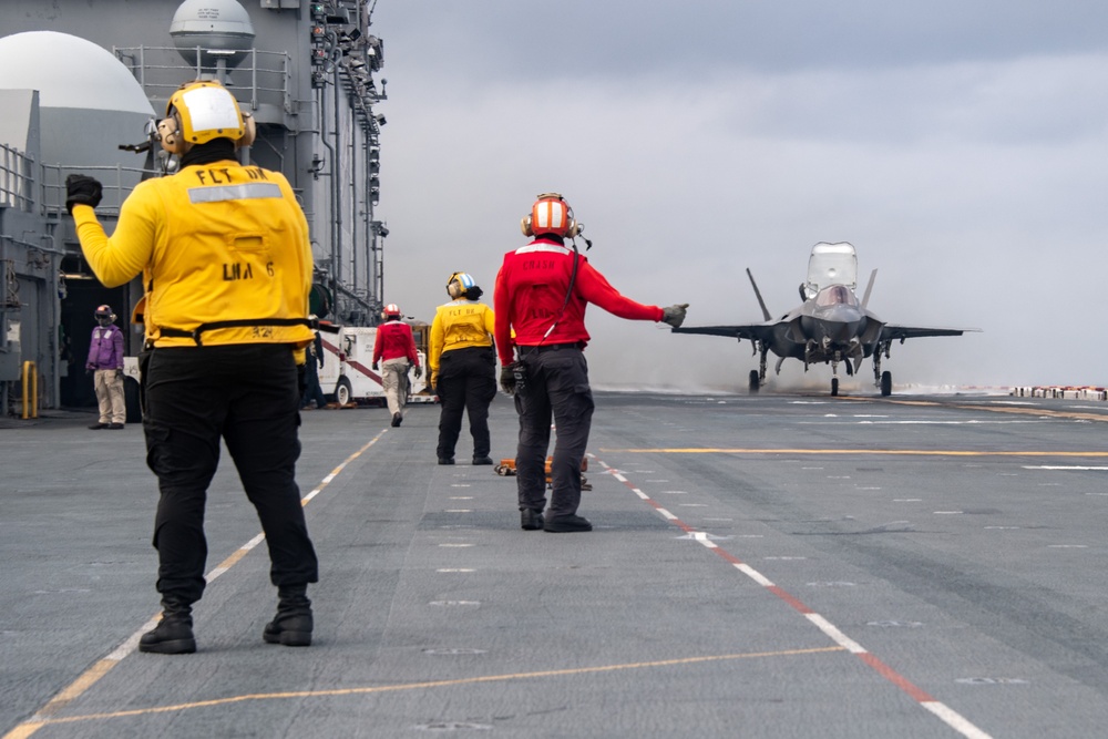 Flight Operations aboard USS America (LHA 6)