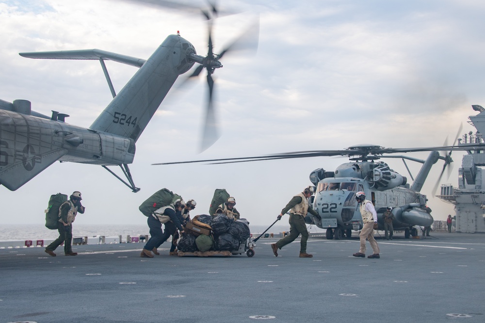 Flight Operations aboard USS America (LHA 6)