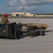 U.S. Marines transport and ready ordnance at Andersen Air Force Base, Guam