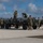 U.S. Marines transport and ready ordnance at Andersen Air Force Base, Guam