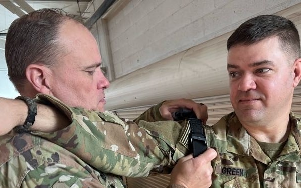 155ABCT Soldiers perform medical training at Fort Bliss preparing for future deployment.