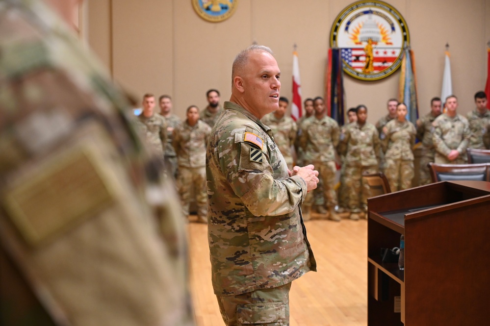 151st Regional Support Group (RSG) receive DCNG Commanding General’s Outstanding Unit Award