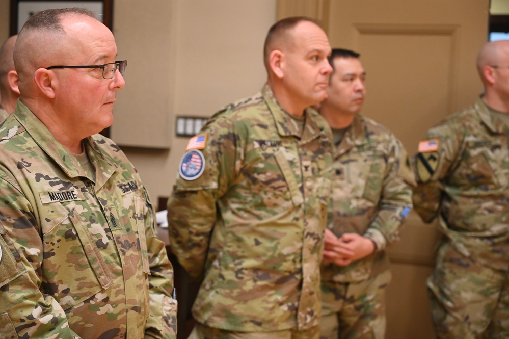 151st Regional Support Group (RSG) receive DCNG Commanding General’s Outstanding Unit Award