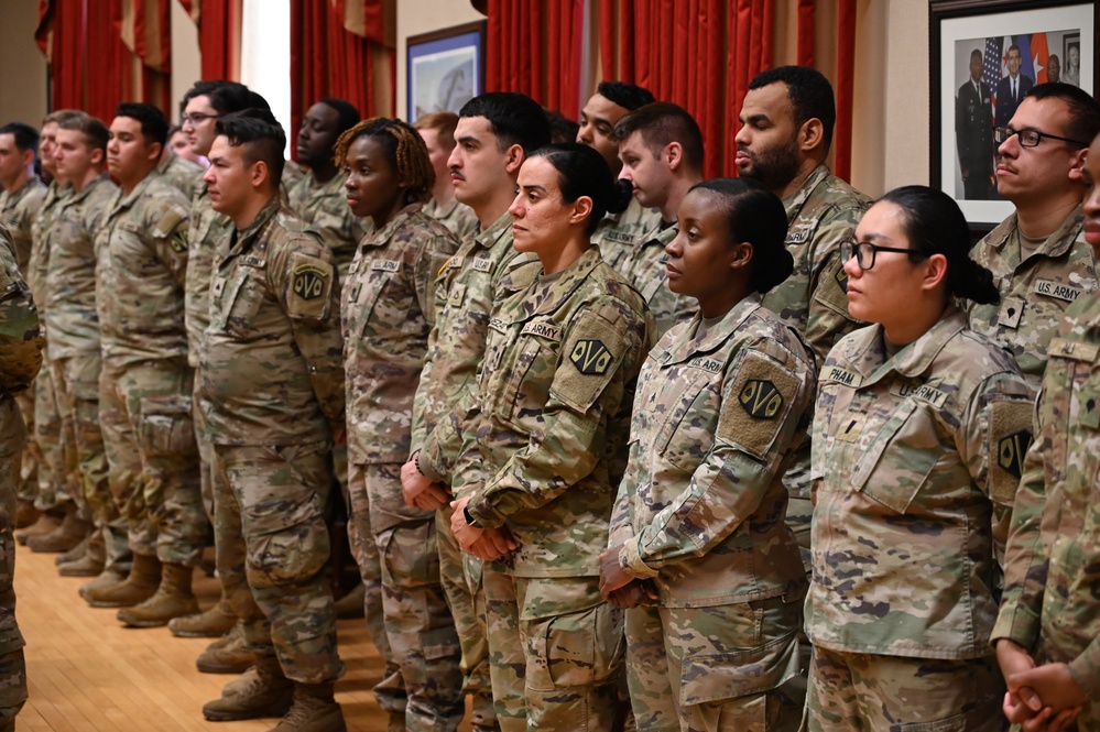 151st Regional Support Group (RSG) receive DCNG Commanding General’s Outstanding Unit Award