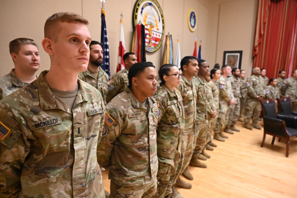 151st Regional Support Group (RSG) receive DCNG Commanding General’s Outstanding Unit Award