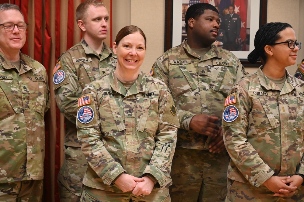 151st Regional Support Group (RSG) receive DCNG Commanding General’s Outstanding Unit Award