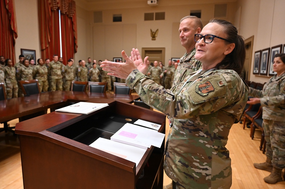 151st Regional Support Group (RSG) receive DCNG Commanding General’s Outstanding Unit Award