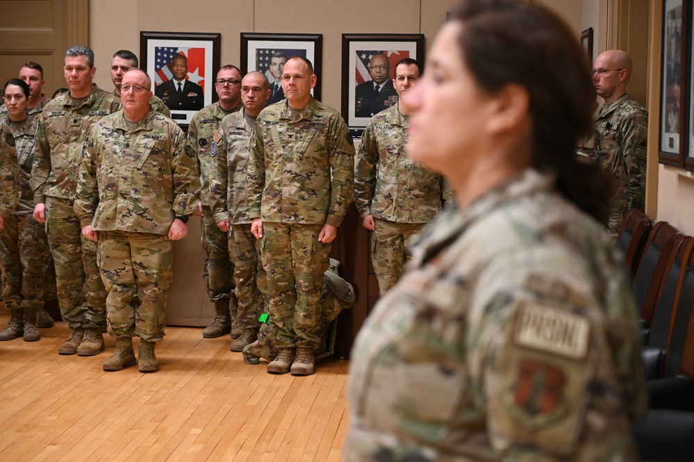 151st Regional Support Group (RSG) receive DCNG Commanding General’s Outstanding Unit Award