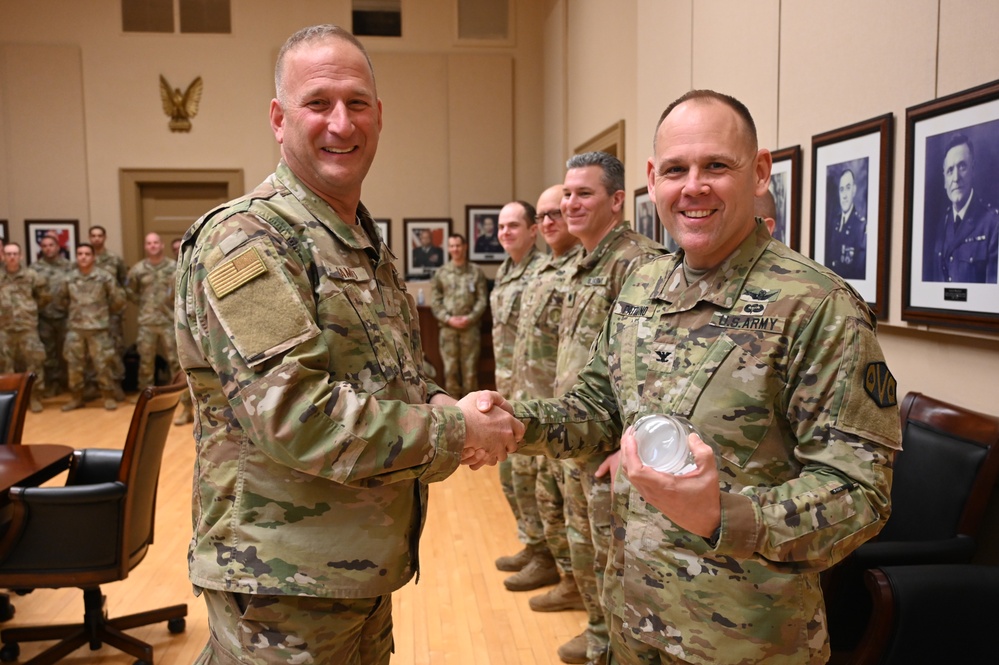 151st Regional Support Group (RSG) receive DCNG Commanding General’s Outstanding Unit Award