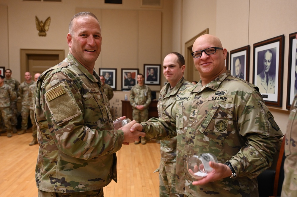 151st Regional Support Group (RSG) receive DCNG Commanding General’s Outstanding Unit Award