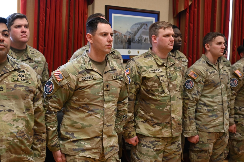 151st Regional Support Group (RSG) receive DCNG Commanding General’s Outstanding Unit Award