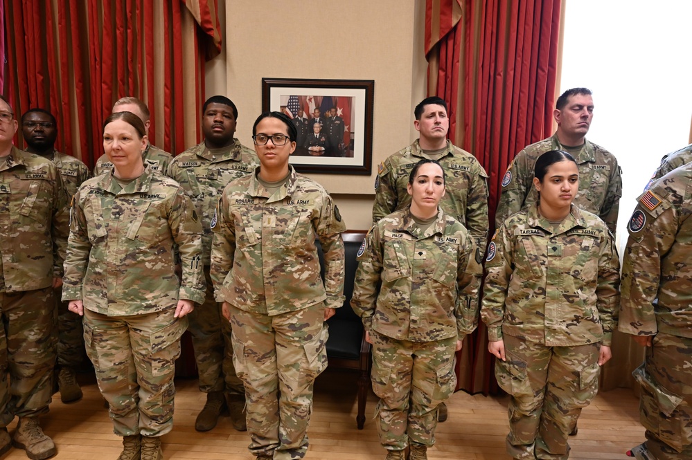 151st Regional Support Group (RSG) receive DCNG Commanding General’s Outstanding Unit Award