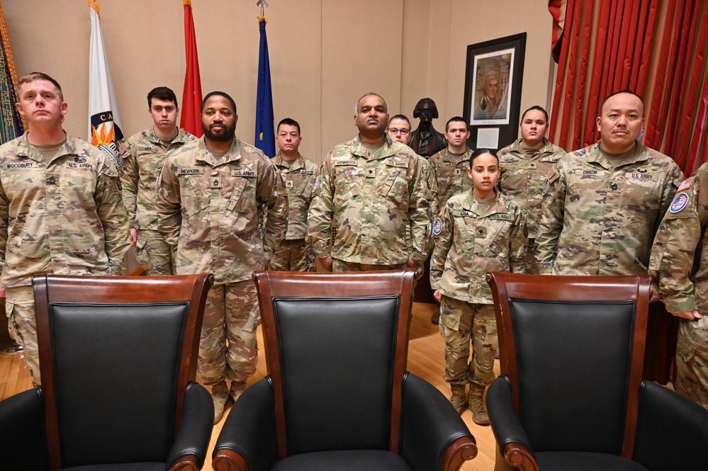 151st Regional Support Group (RSG) receive DCNG Commanding General’s Outstanding Unit Award