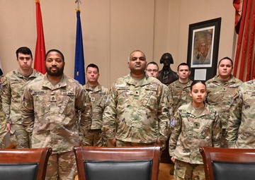 151st Regional Support Group (RSG) receive DCNG Commanding General’s Outstanding Unit Award