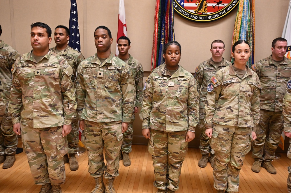 151st Regional Support Group (RSG) receive DCNG Commanding General’s Outstanding Unit Award